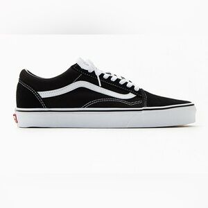 Vans Canvas Old Skool Black & White Shoes